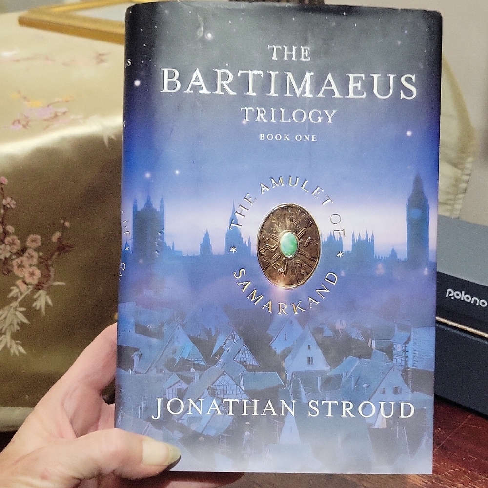 HARD TO FIND The Bartimaeus Trilogy Book One Hardcover with dust jacket